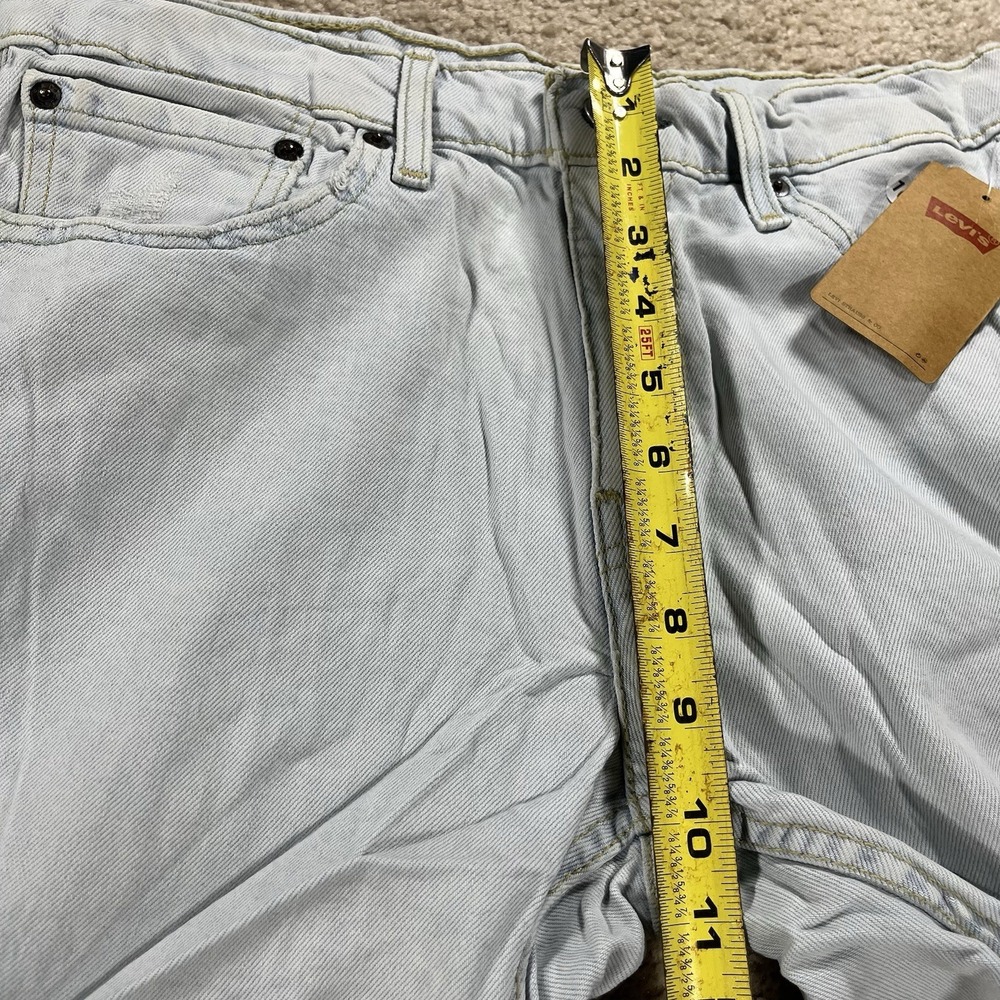 Levi's 511 Slim Fit Straight Jeans Light Wash Men's 32x34 NWT Stretch Casual - Picture 4 of 13